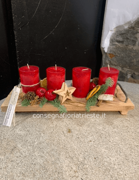 Centro Tavola delle Feste Rustico